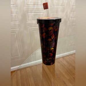 Manna Chilly Tumblr 24 oz Double Insulated Stainless Steel Tumblr NEON SKULLS